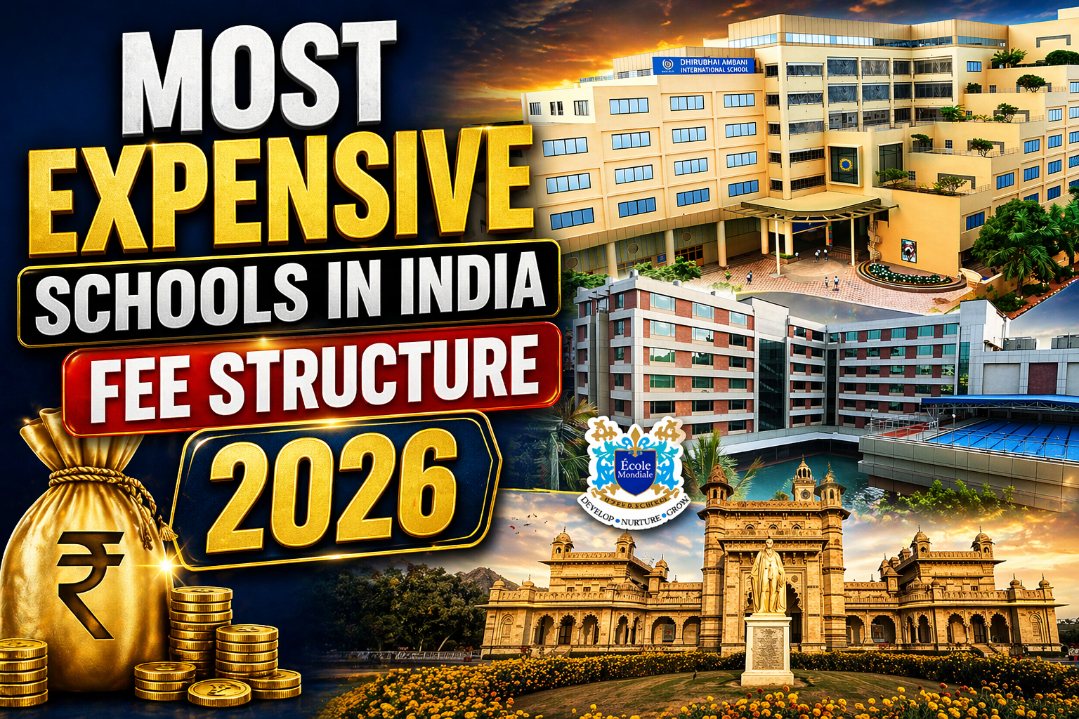 Most Expensive Schools in India (2026) – Fees, Facilities & Elite Education Explained
