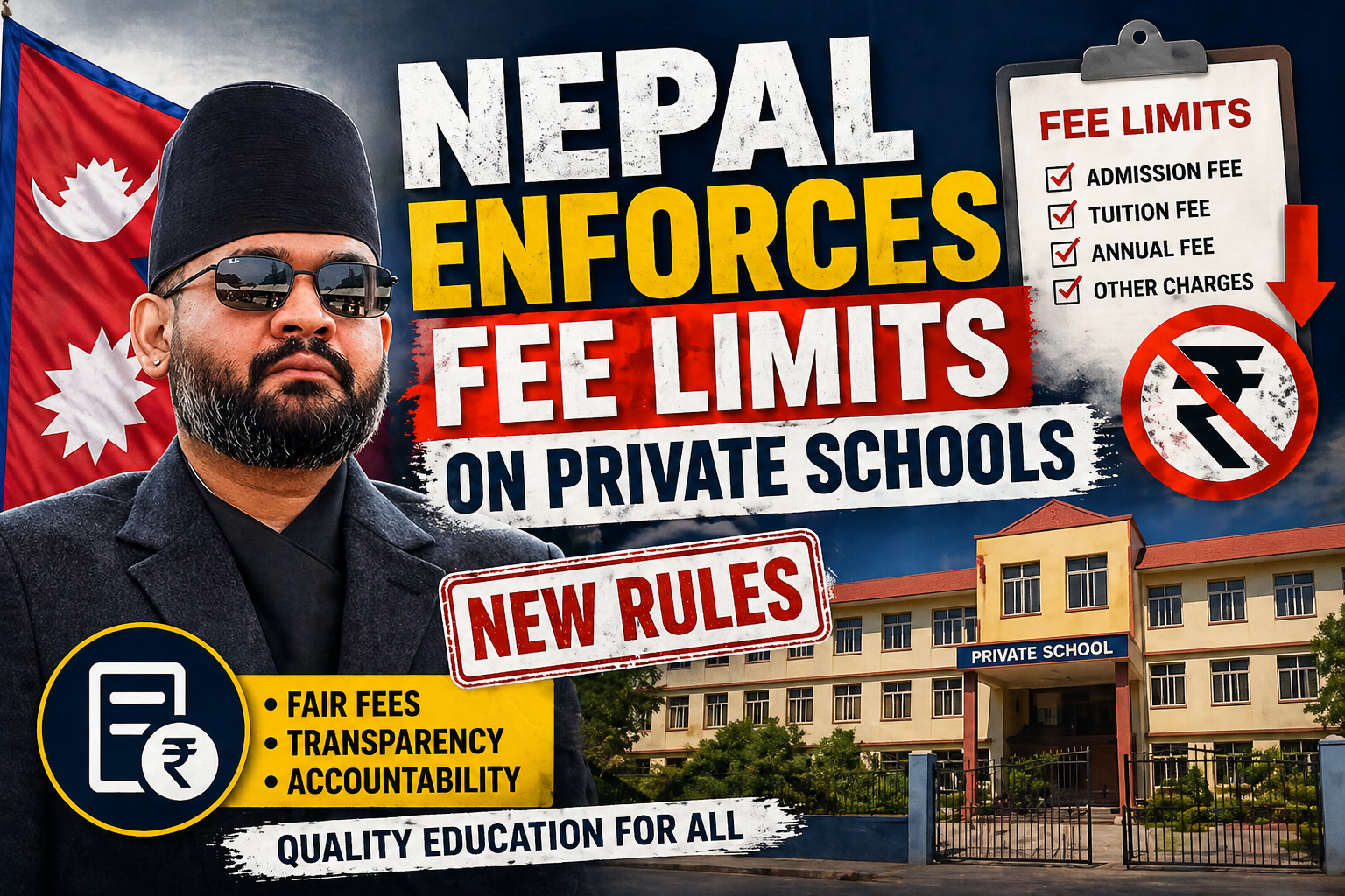 Nepal Slams Private School Fee Hikes; India Watching